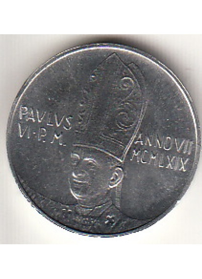 1969 Anno VII - Lire 1 Fior di Conio Paolo VI